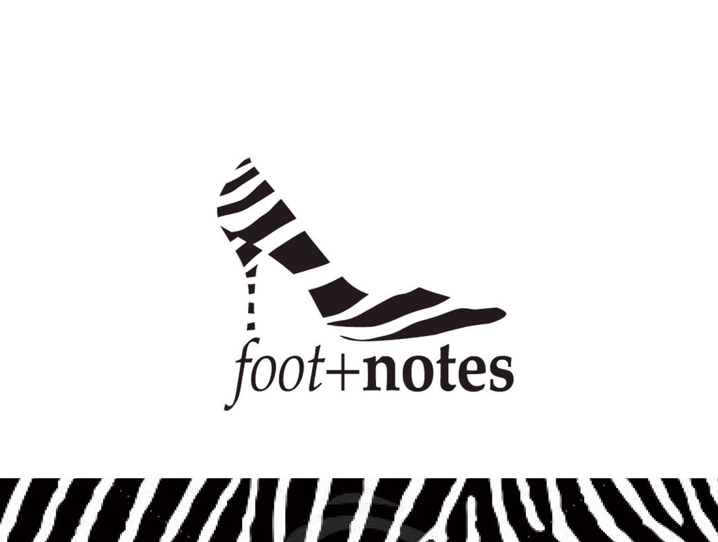 Footnotes Notecard Zebra