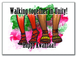 Kwanzaa Walking In Unity