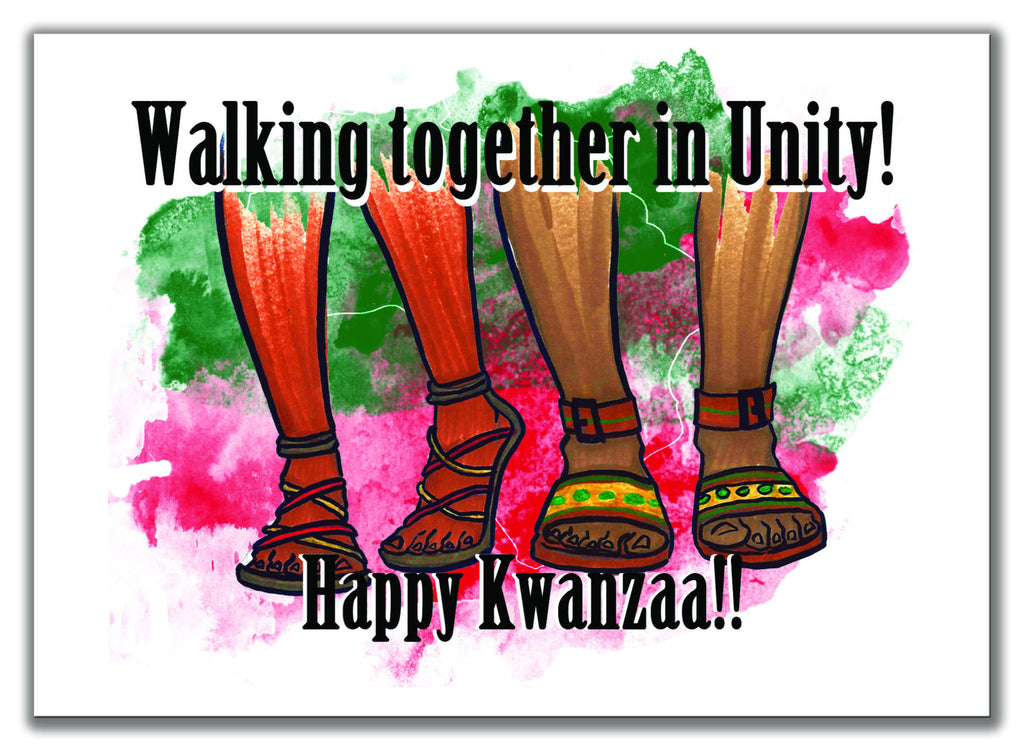 Kwanzaa Walking in Unity