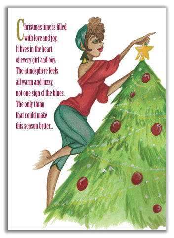 Xmas Tree Lady